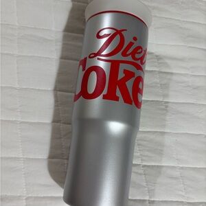 Diet Coke Silver and Red Owala